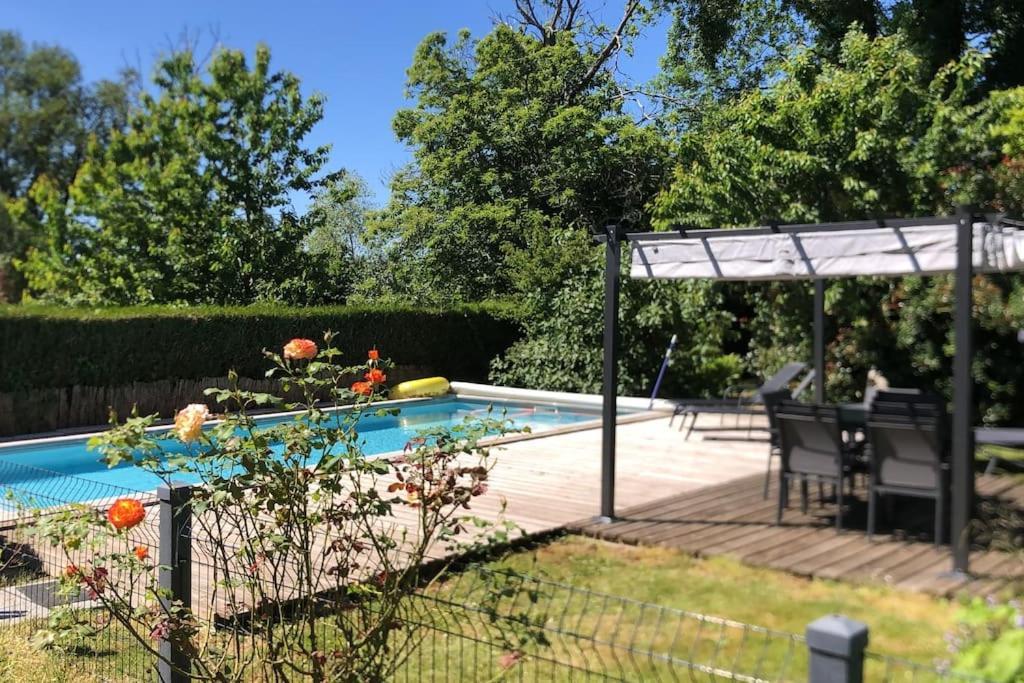 Gite De Charme En Dordogne Avec Piscine Et Jardin Villa Jumilhac-le-Grand Luaran gambar