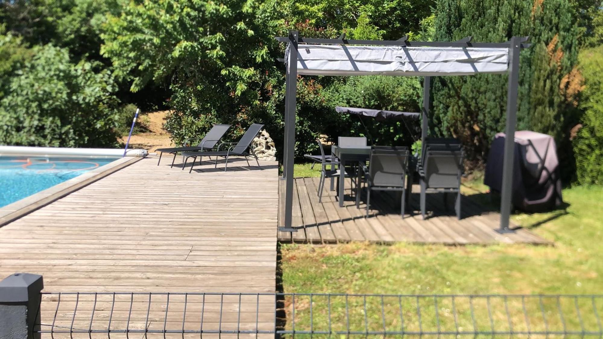Gite De Charme En Dordogne Avec Piscine Et Jardin Villa Jumilhac-le-Grand Luaran gambar